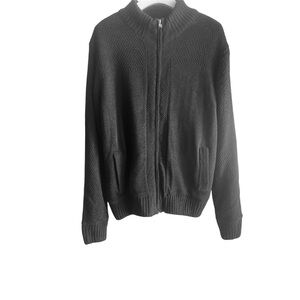 XRAY Men’s Full Zip Sweater Jacket - Size Large